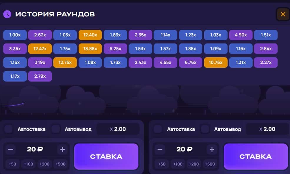 Lucky Jet — интерфейс ставок и чат игроков